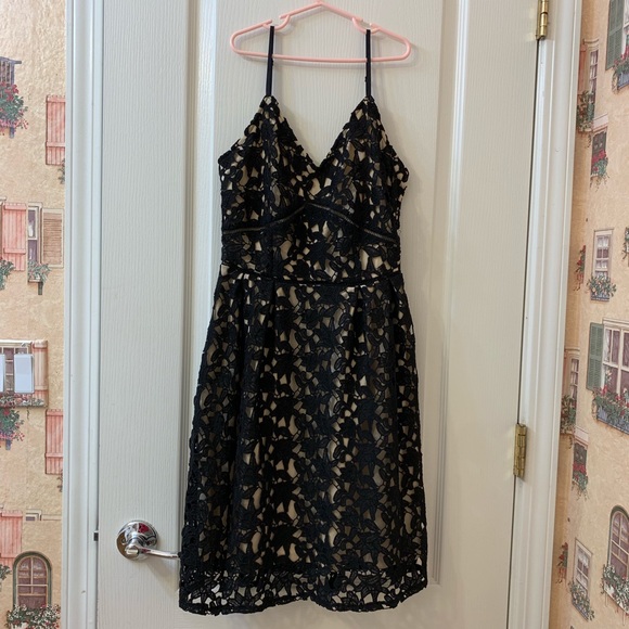 Black Lace Dress - Picture 2 of 8